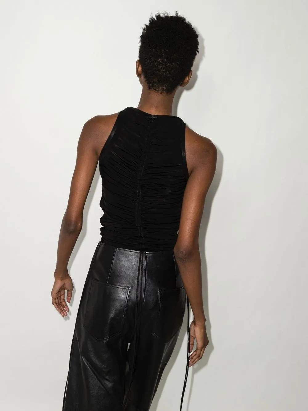 RUCHED BODYSUIT