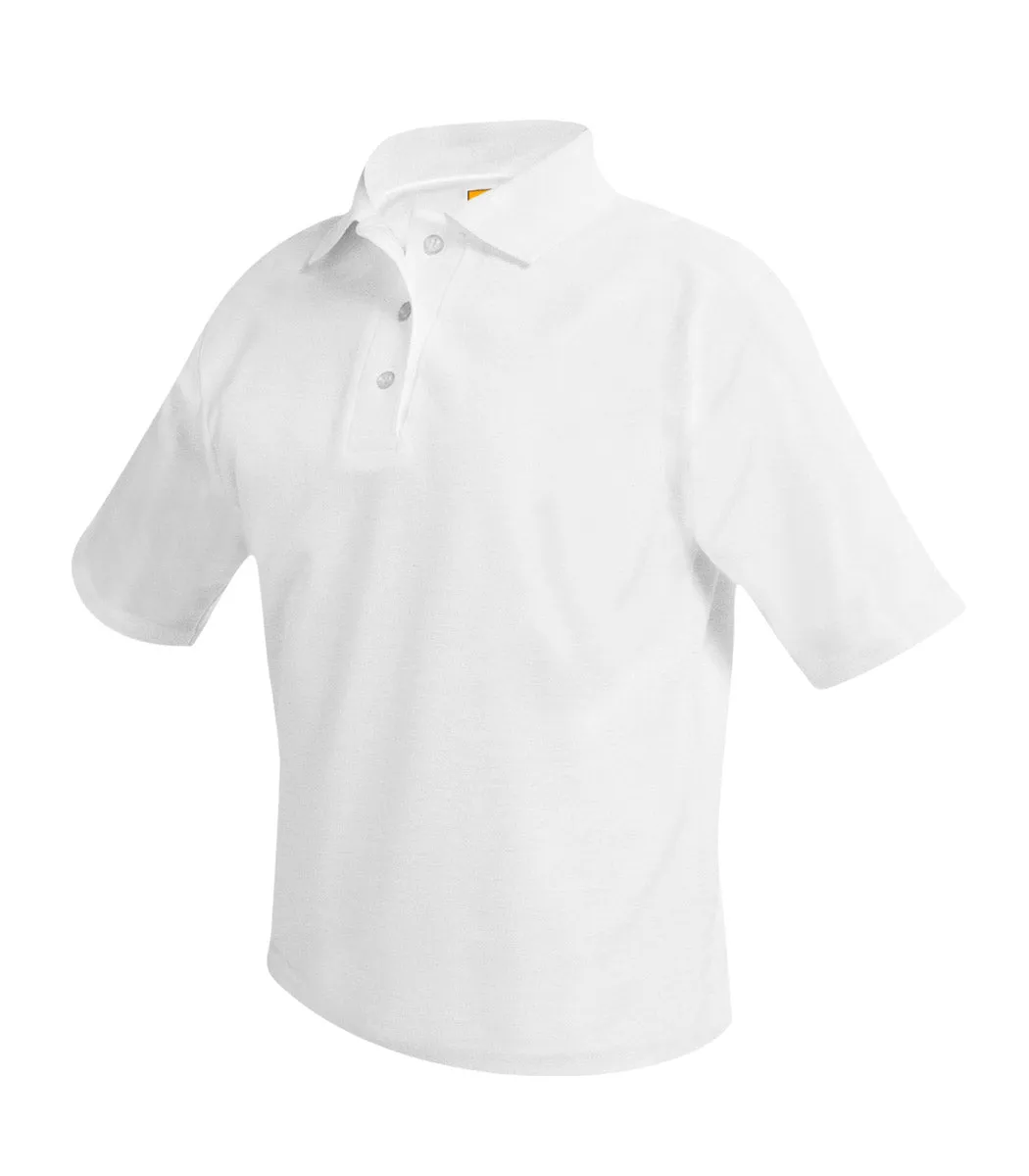 Short Sleeve Polo Shirt - Dewitt - White