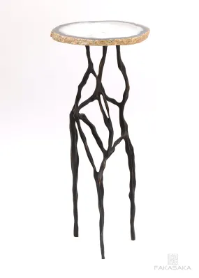 SID DRINK TABLE<br><br>AGATE<br>DARK BRONZE