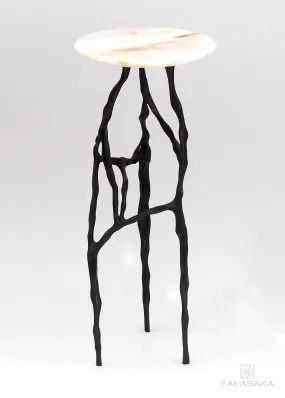 SID DRINK TABLE<br><br>ONYX<br>DARK BRONZE