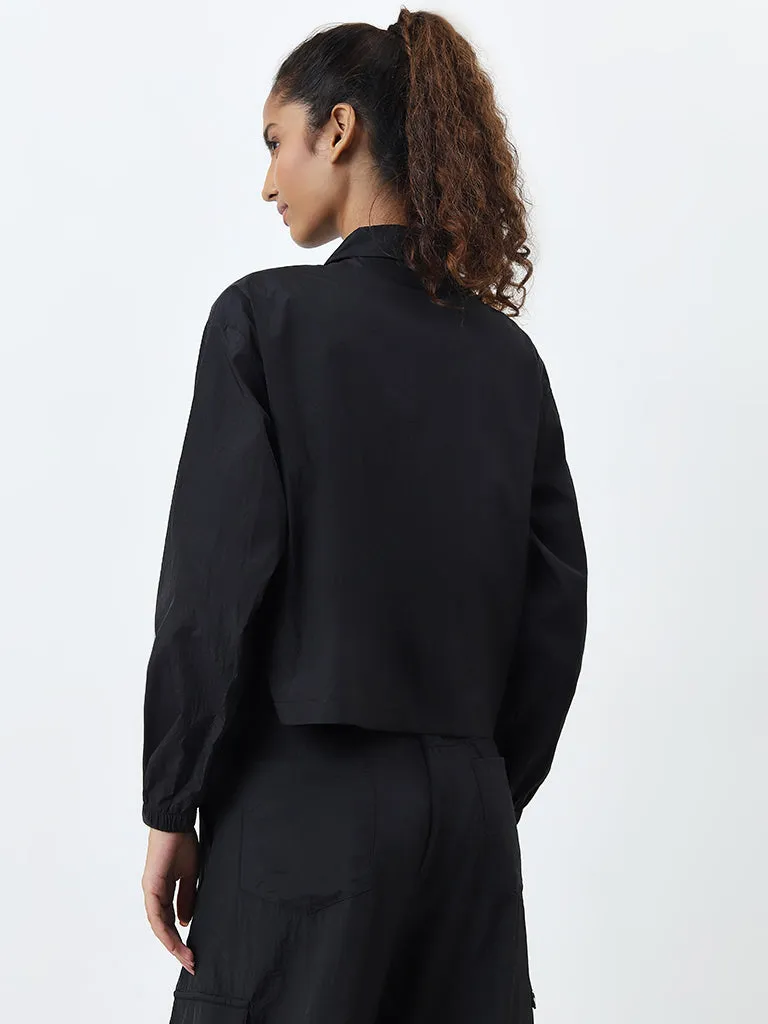 Studiofit Black Solid Jacket