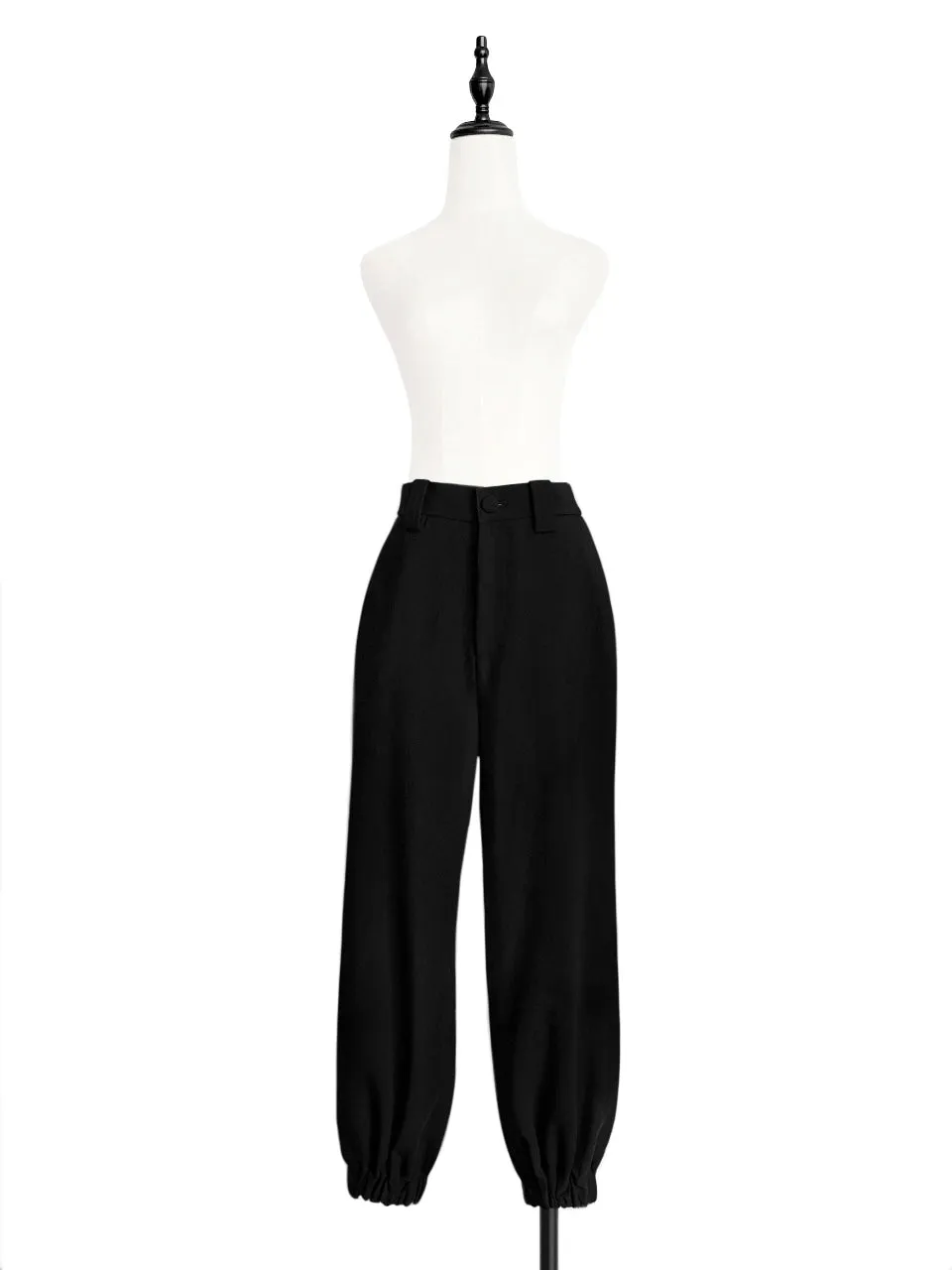 Surprise Sale! Black Casually Cool Ankle Jogger Trousers