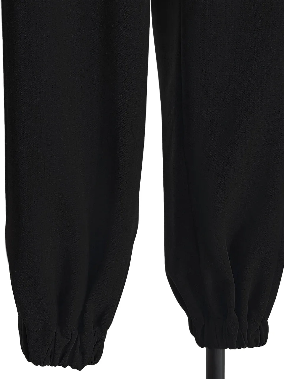 Surprise Sale! Black Casually Cool Ankle Jogger Trousers