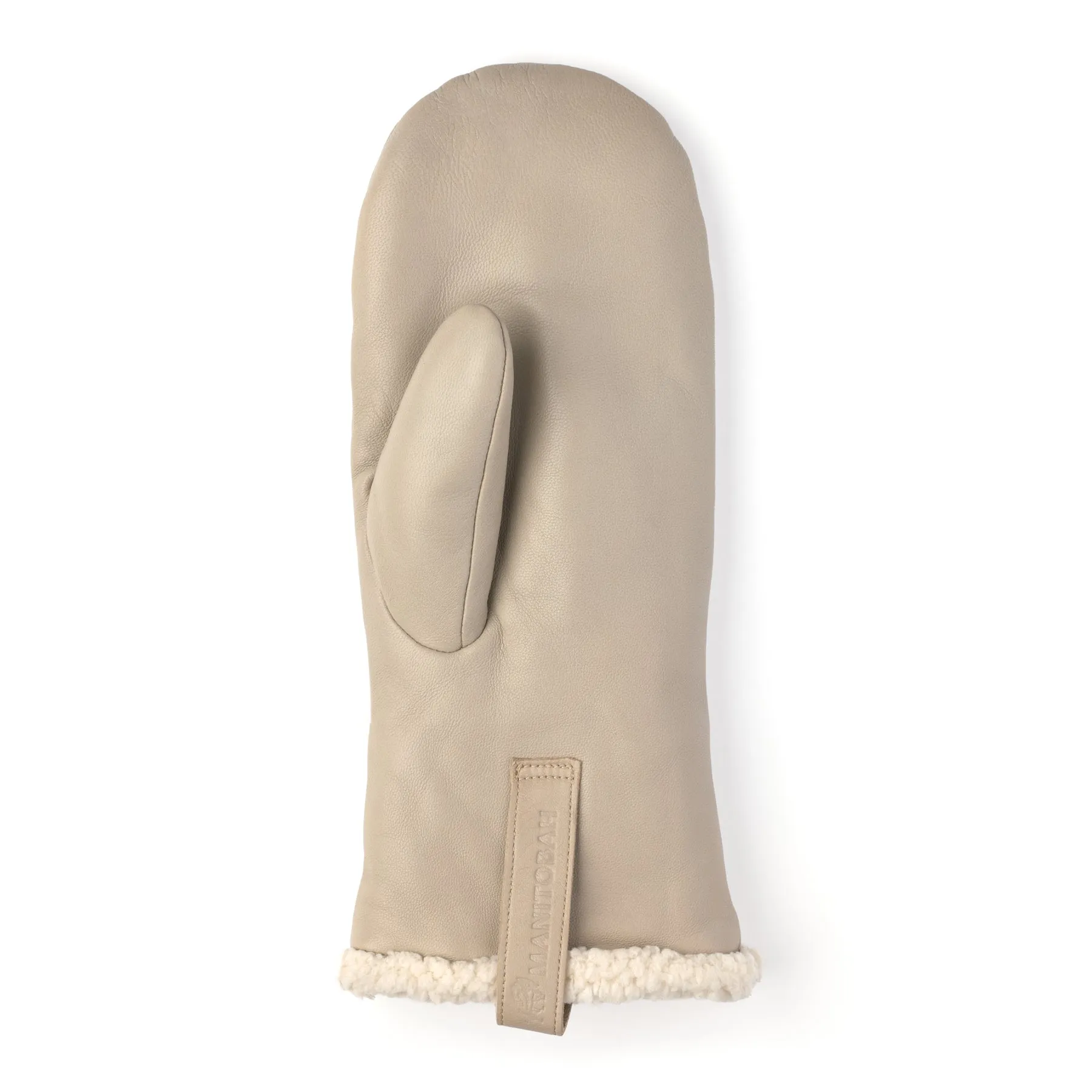 Tassel Leather Mitt