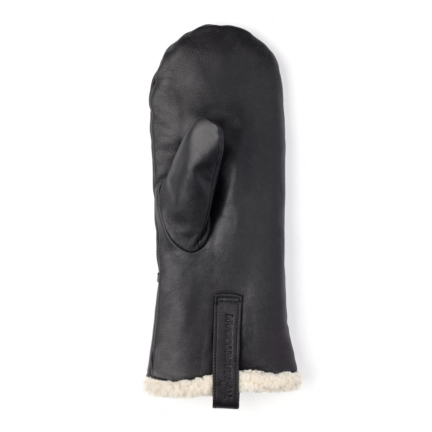 Tassel Leather Mitt