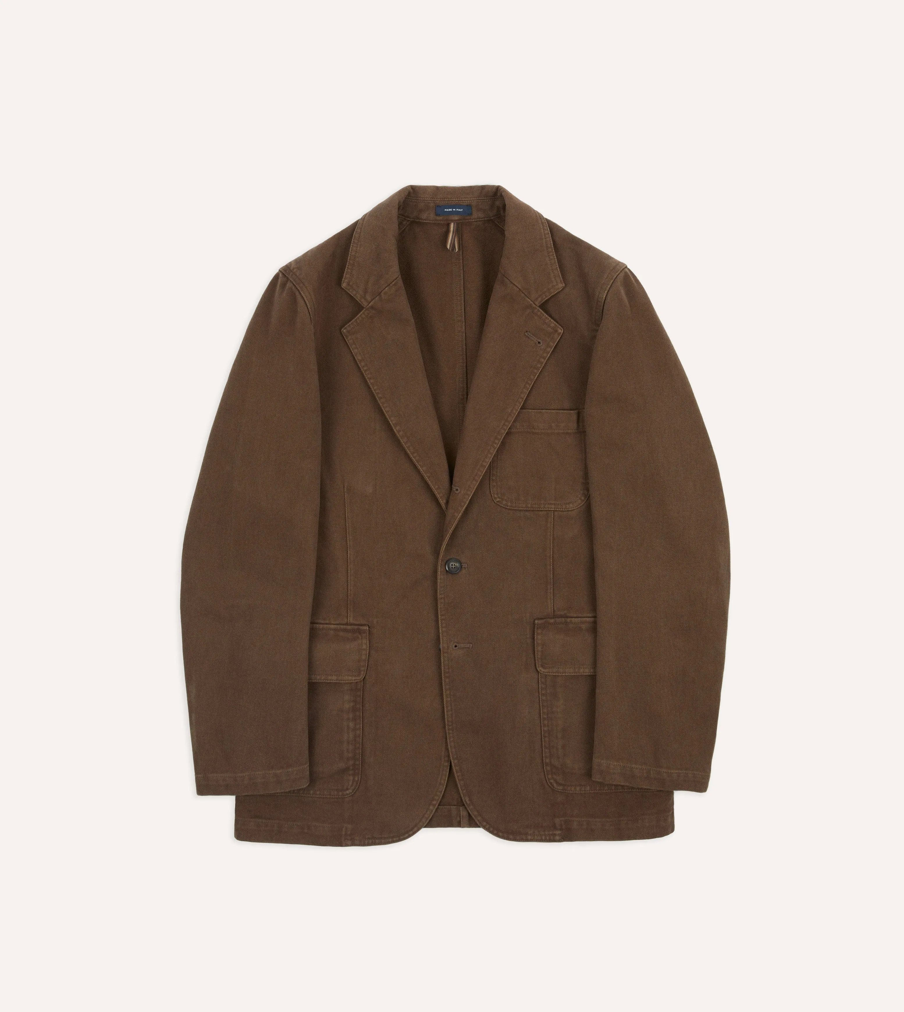 Tobacco Heavy Cotton Twill Games Blazer Mk. I