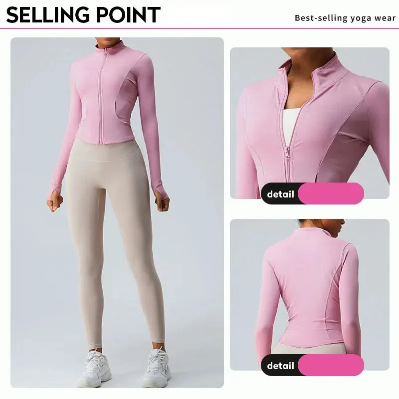 Women's Quick-Drying Running Yoga Jacket